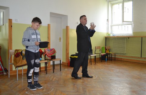 Iluzjonista w naszej szkole